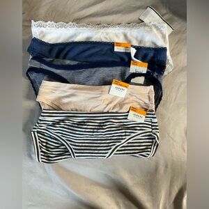 Intimate panties 5 sm bikini,hipster core style,brand Jenni,Alfani,Charter Club